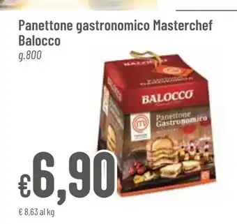 Pan Panettone gastronomico Masterchef Balocco 800 g offerta