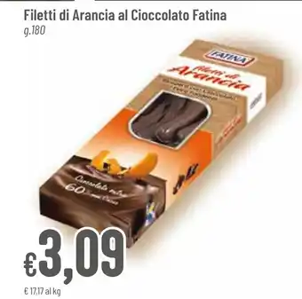 Pan Filetti di Arancia al Cioccolato Fatina g.180 offerta