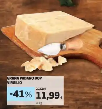 Coop GRANA PADANO DOP VIRGILIO offerta