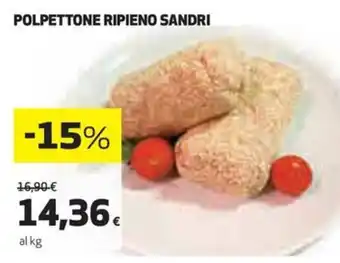 Coop POLPETTONE RIPIENO SANDRI offerta