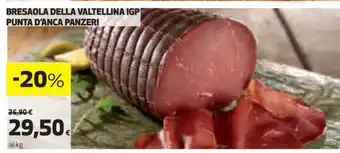 Coop BRESAOLA DELLA VALTELLINA IGP PUNTA D'ANCA PANZERI offerta