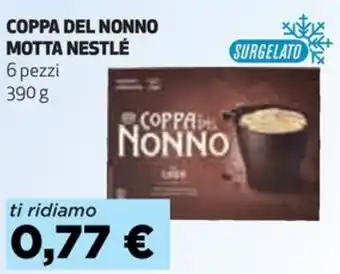Coop COPPA DEL NONNO MOTTA NESTLÉ 6 pezzi 390 g offerta