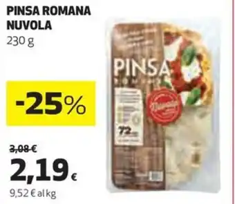 Coop PINSA ROMANA NUVOLA 230 g offerta
