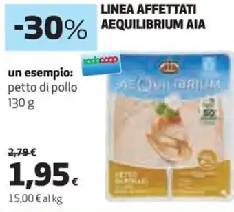 Coop LINEA AFFETTATI AEQUILIBRIUM AIA 130 g offerta