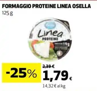 Coop FORMAGGIO PROTEINE LINEA OSELLA 125 g offerta