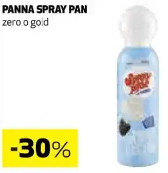 Coop PANNA SPRAY PAN zero o gold offerta
