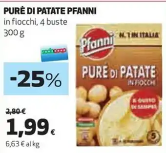 Coop PURÈ DI PATATE PFANNI 300 g offerta