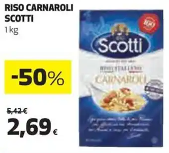Coop RISO CARNAROLI SCOTTI 1kg offerta