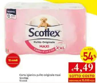 Galassia Scottex Carta igienica offerta