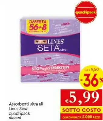 Galassia Lines Assorbenti lines offerta