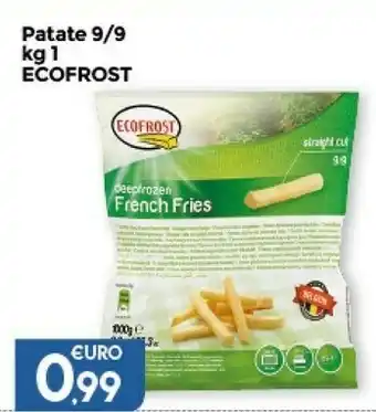 Marketpiù Ecofrost Patate 9/9 offerta