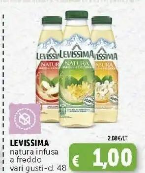 Deco Supermercati Levissima Natura Infusa A Freddo 480 Ml offerta