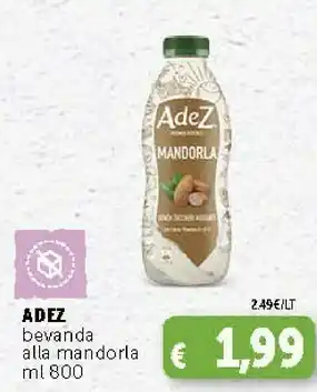 Deco Supermercati Adez Bevanda Alla Mandorla 800 Ml offerta