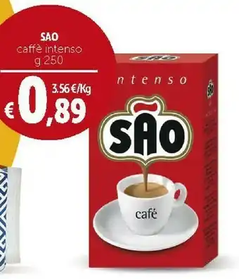 Deco Supermercati Sao Caffè Intenso 250 G(ml) offerta