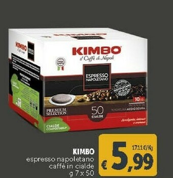Deco Supermercati Kimbo Caffè Espresso Napoletano offerta