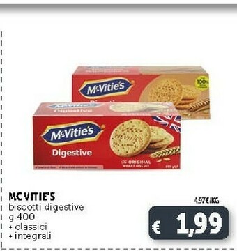Deco Supermercati Mc vitie's Digestive offerta