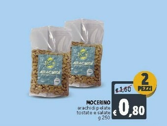 Deco Supermercati Mocerino Arachidi Pelate Tostate E Salate offerta