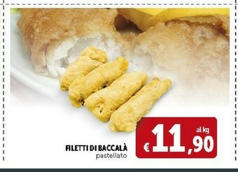 Deco Supermercati Filetti Di Baccalà Pastellato offerta