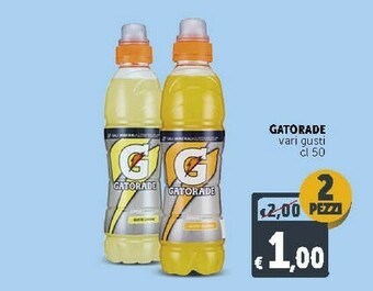 Deco Supermercati Gatorade Gatorade - Gatorade Sport Drink Gusto Limone 500 g(ml) offerta