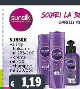 Deco Supermercati Sunsilk Balsamo 185 Ml offerta