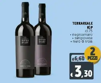 Deco Supermercati Terra reale IGP Negroamaro offerta