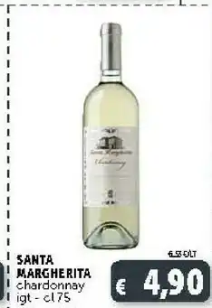 Deco Supermercati Santa margherita Chardonnay Igt offerta