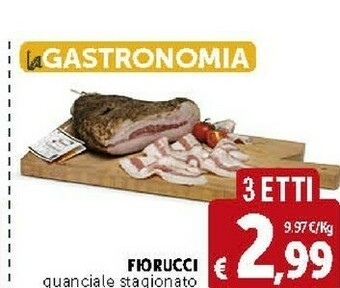 Deco Supermercati Fiorucci Guanciale Stagionato offerta