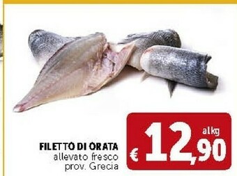 Deco Supermercati Filetto Di Orata Allevato Fresco offerta
