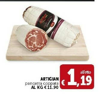 Deco Supermercati Artigian Pancetta Coppata offerta