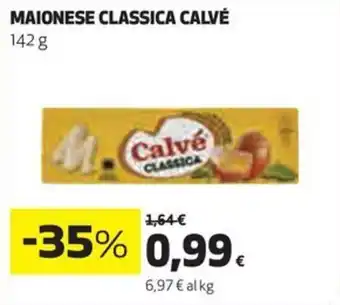 Coop MAIONESE CLASSICA CALVÉ 142 g offerta