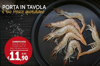 Deco Supermercati Gambero Rosa offerta