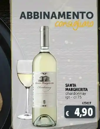 Deco Supermercati Santa margherita Chardonnay Igt 75 Cl offerta