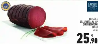 Conad Margherita Conad Bresaola Della Valtellina Igp Sapori&dintorni offerta