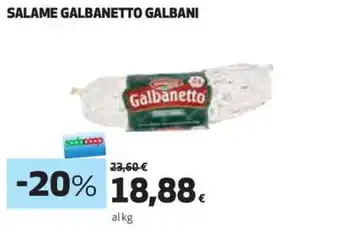 Coop SALAME GALBANETTO GALBANI offerta