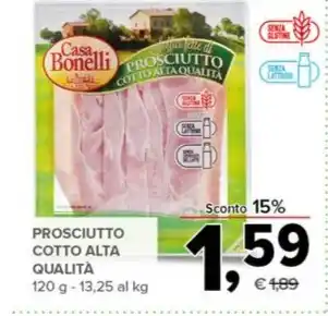 Todis PROSCIUTTO COTTO ALTA QUALITÀ offerta