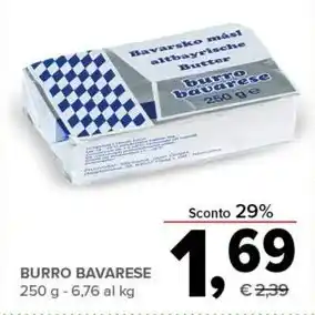 Todis BURRO BAVARESE offerta