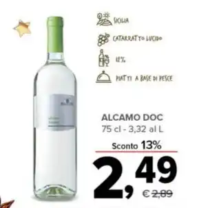 Todis ALCAMO DOC offerta