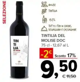 Todis TINTILIA DEL MOLISE DOC offerta