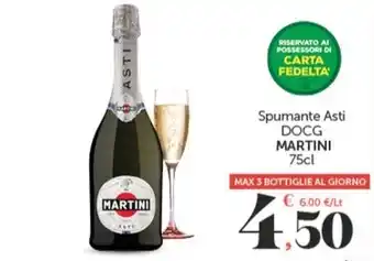 Despar Spumante Asti DOCG MARTINI 75cl offerta