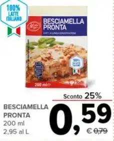 Todis BESCIAMELLA PRONTA 200 ml offerta