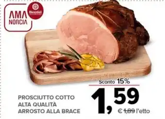 Todis PROSCIUTTO COTTO ALTA QUALITÀ ARROSTO ALLA BRACE offerta