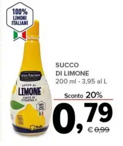 Todis SUCCO DI LIMONE offerta