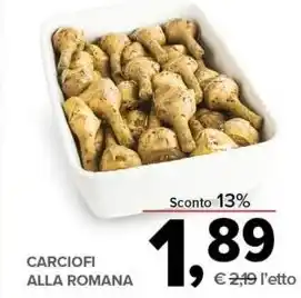 Todis CARCIOFI ALLA ROMANA offerta