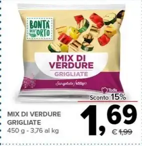Todis MIX DI VERDURE GRIGLIATE offerta