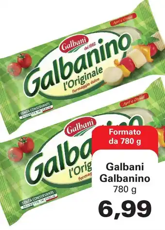 Alvama Galbani Galbanino 780 g offerta