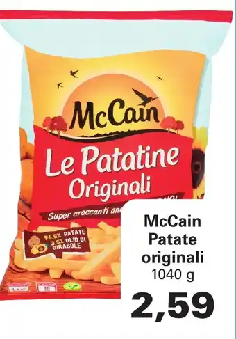 Alvama McCain Patate originali 1040 g offerta