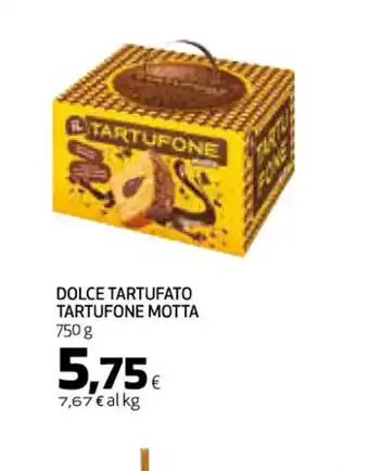 Coop DOLCE TARTUFATO TARTUFONE MOTTA 750 g offerta