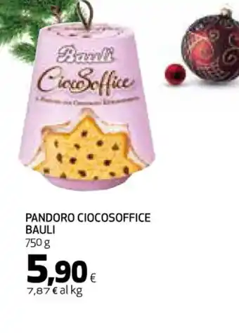 Coop PANDORO CIOCOSOFFICE BAULI 750 g offerta