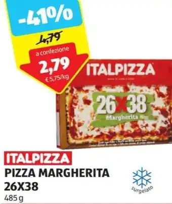 ALDI ITALPIZZA PIZZA MARGHERITA offerta