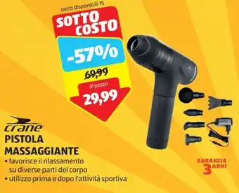 ALDI Crane PISTOLA MASSAGGIANTE offerta